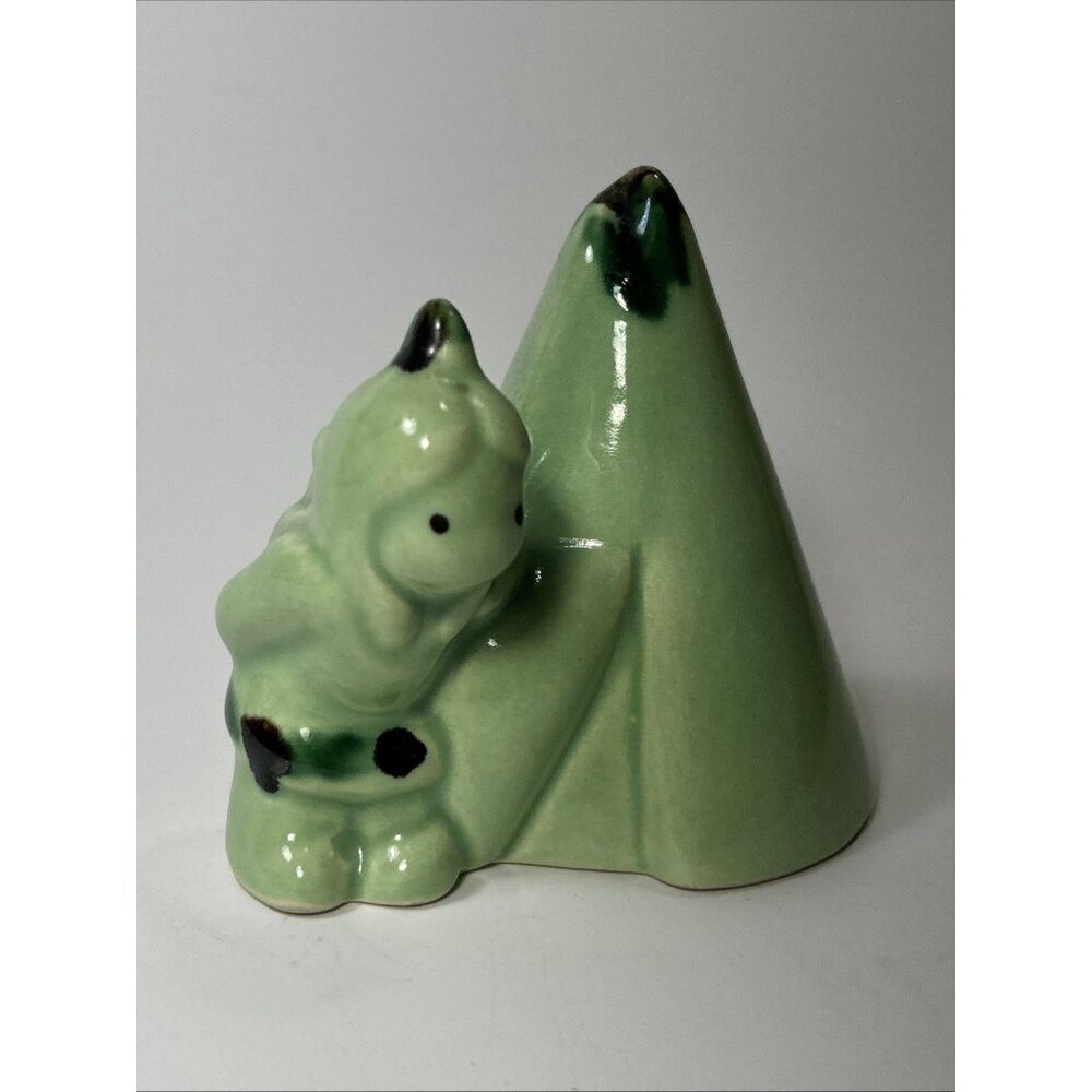 Native Woman’s With Child And Teepee Incense Holder Canadian Pottery McMaster